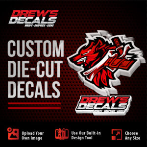 Custom Die Cut Decals