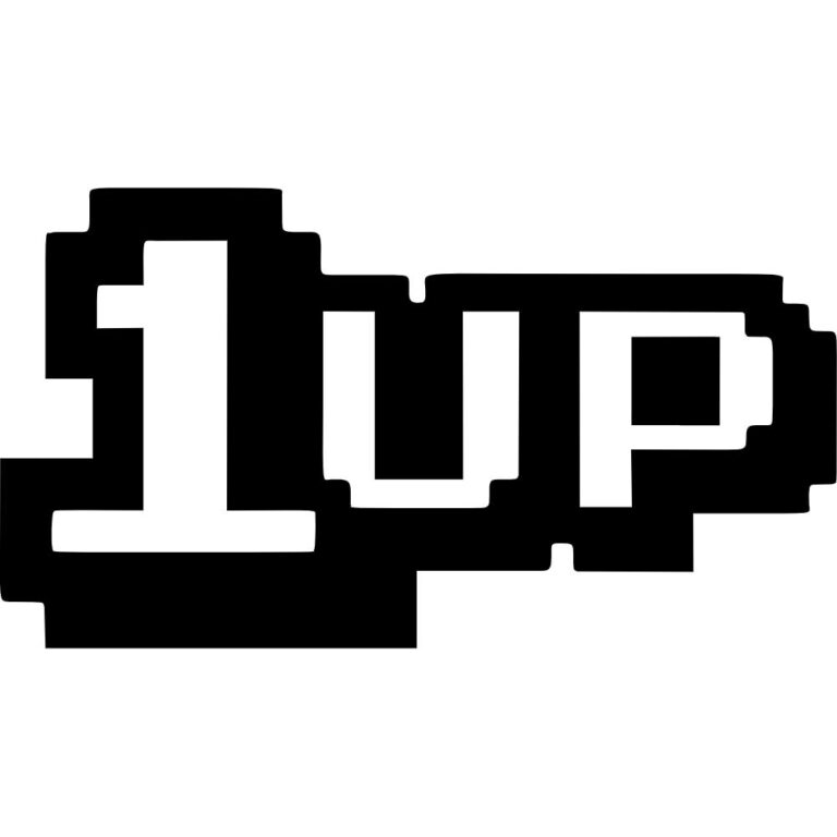 1 UP Decal