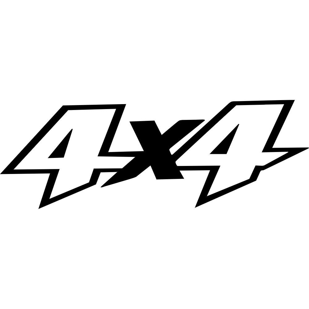 4x4 Decal