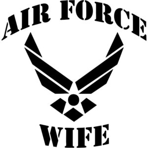 Air Force Wife Decal