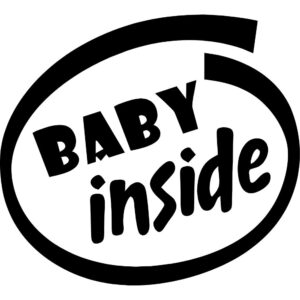 Baby Inside Decal
