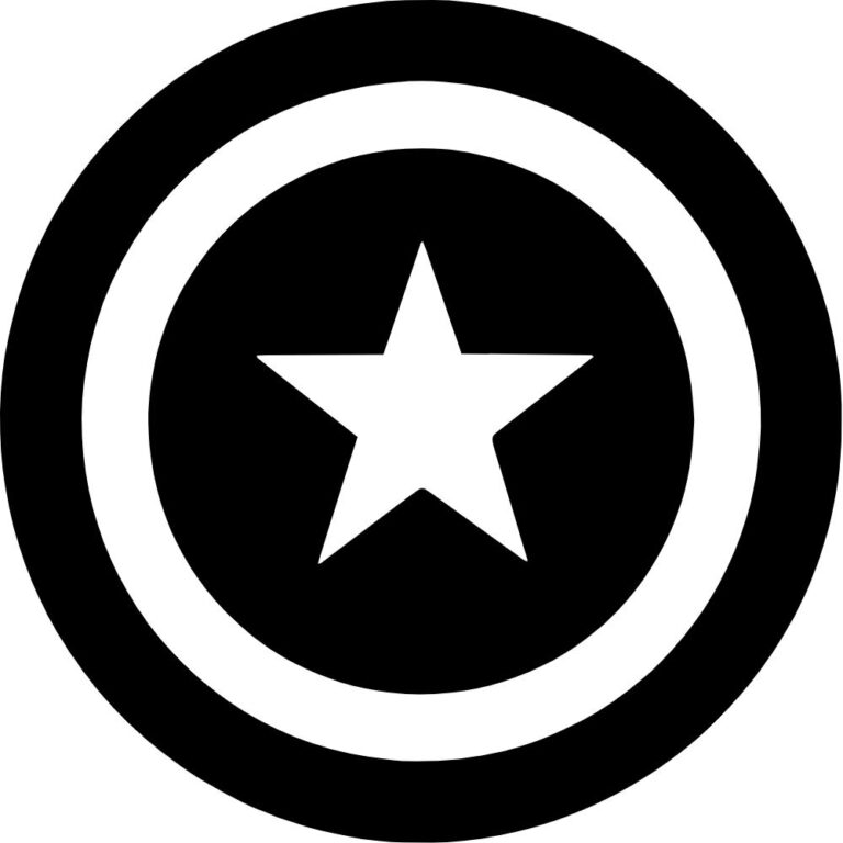 Captain America Decal