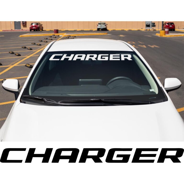Dodge Charger Windshield Banner