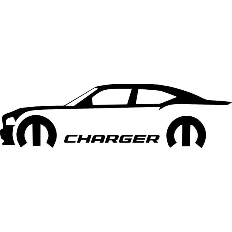 Charger Mopar Decal