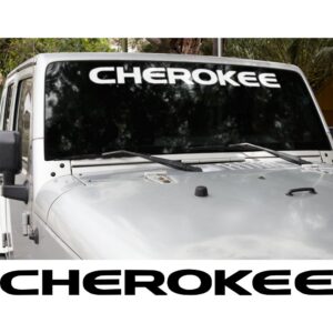 Jeep Cherokee Windshield Banner