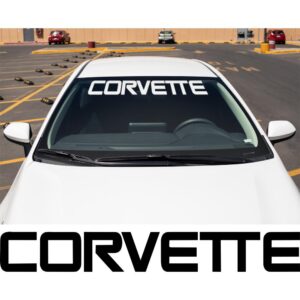 Corvette Windshield Banner