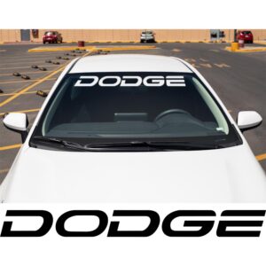 Dodge Windshield Banner