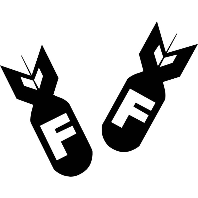 F Bomb Decal