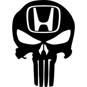 Honda Punisher Decal