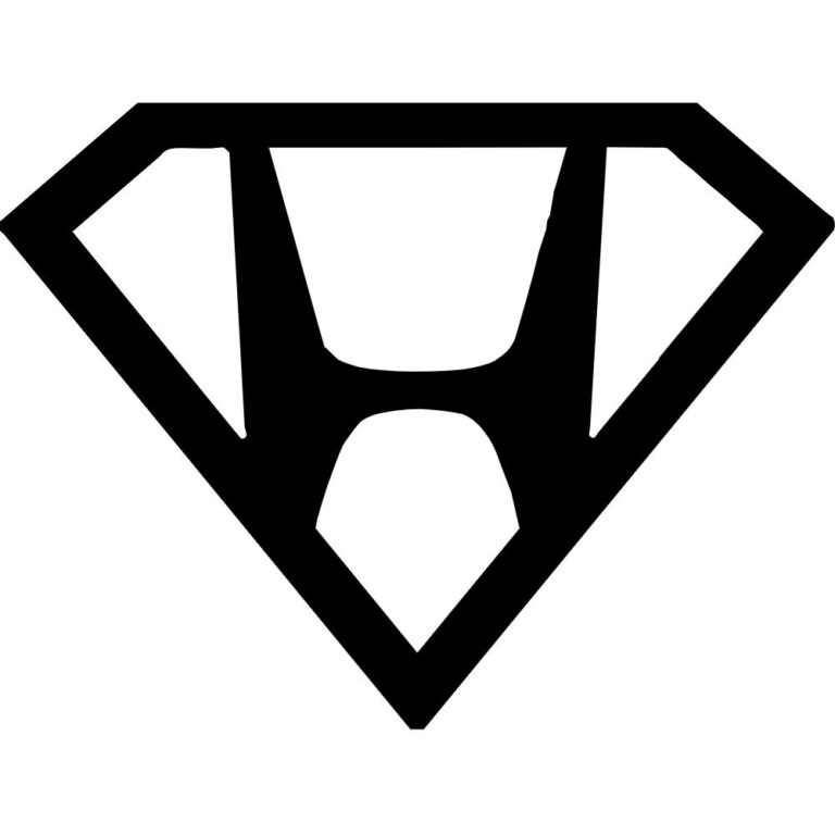 Honda Diamond Superman Decal