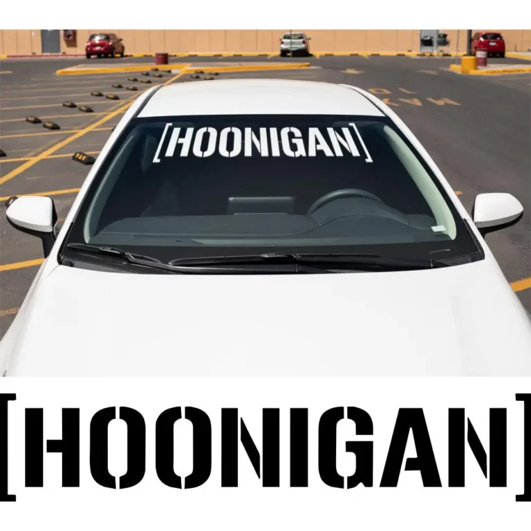 Hoonigan Windshield Banner
