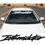 Intimidator Windshield Banner