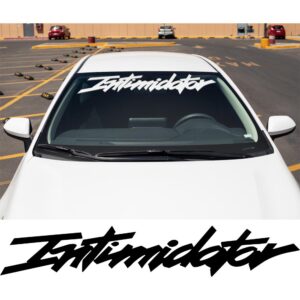 Intimidator Windshield Banner