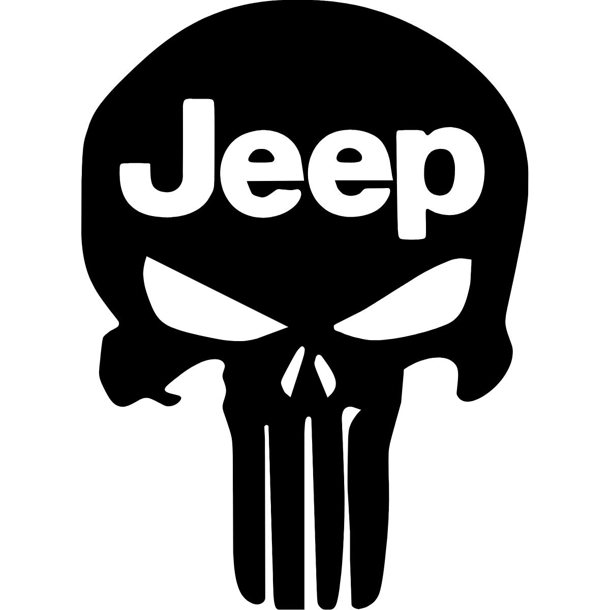 Jeep Punisher Decal