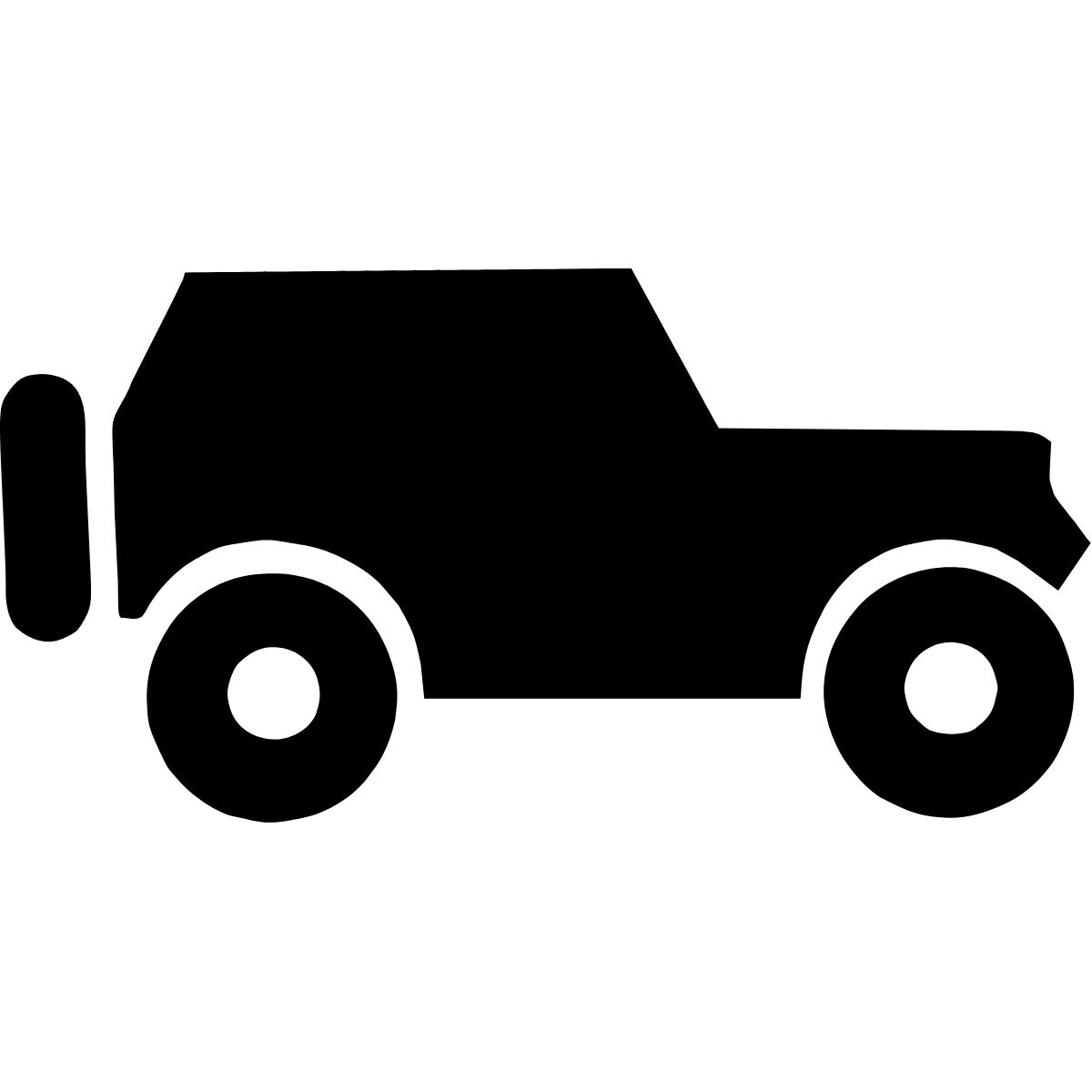Jeep Silhouette Decal