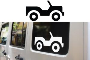 Jeep Silhouette Decal