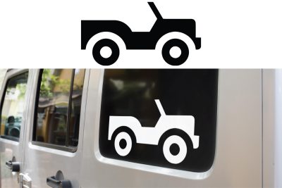Jeep Silhouette Decal