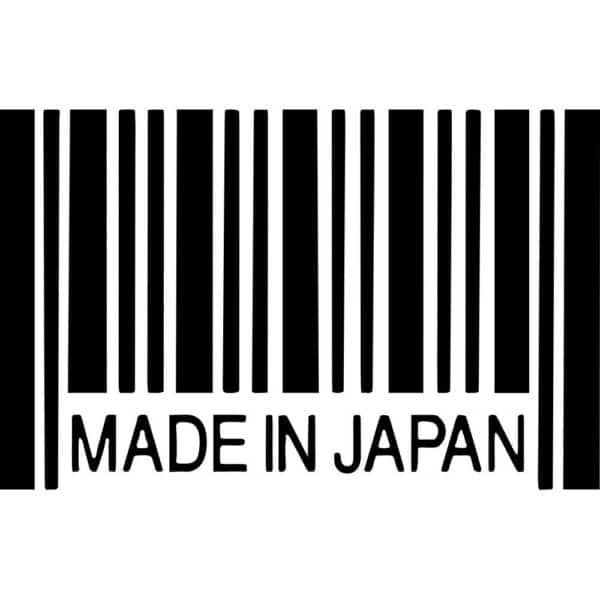 Made In Japan Barcode Decal