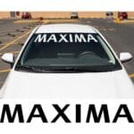 Nissan Maxima Windshield Banner