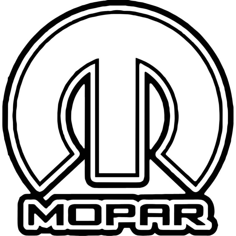 Mopar Outline Decal
