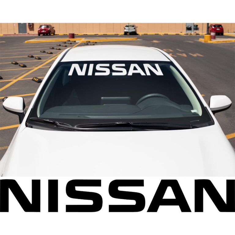 Nissan Windshield Banner