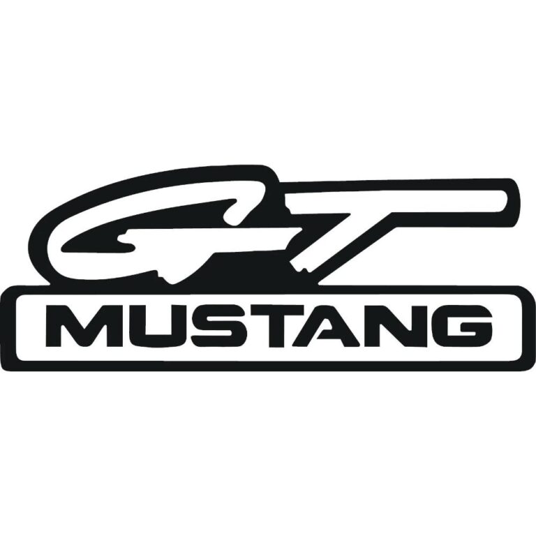 Mustang GT Decal