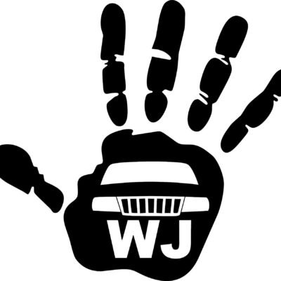 Jeep Wave WJ Grill Decal 2