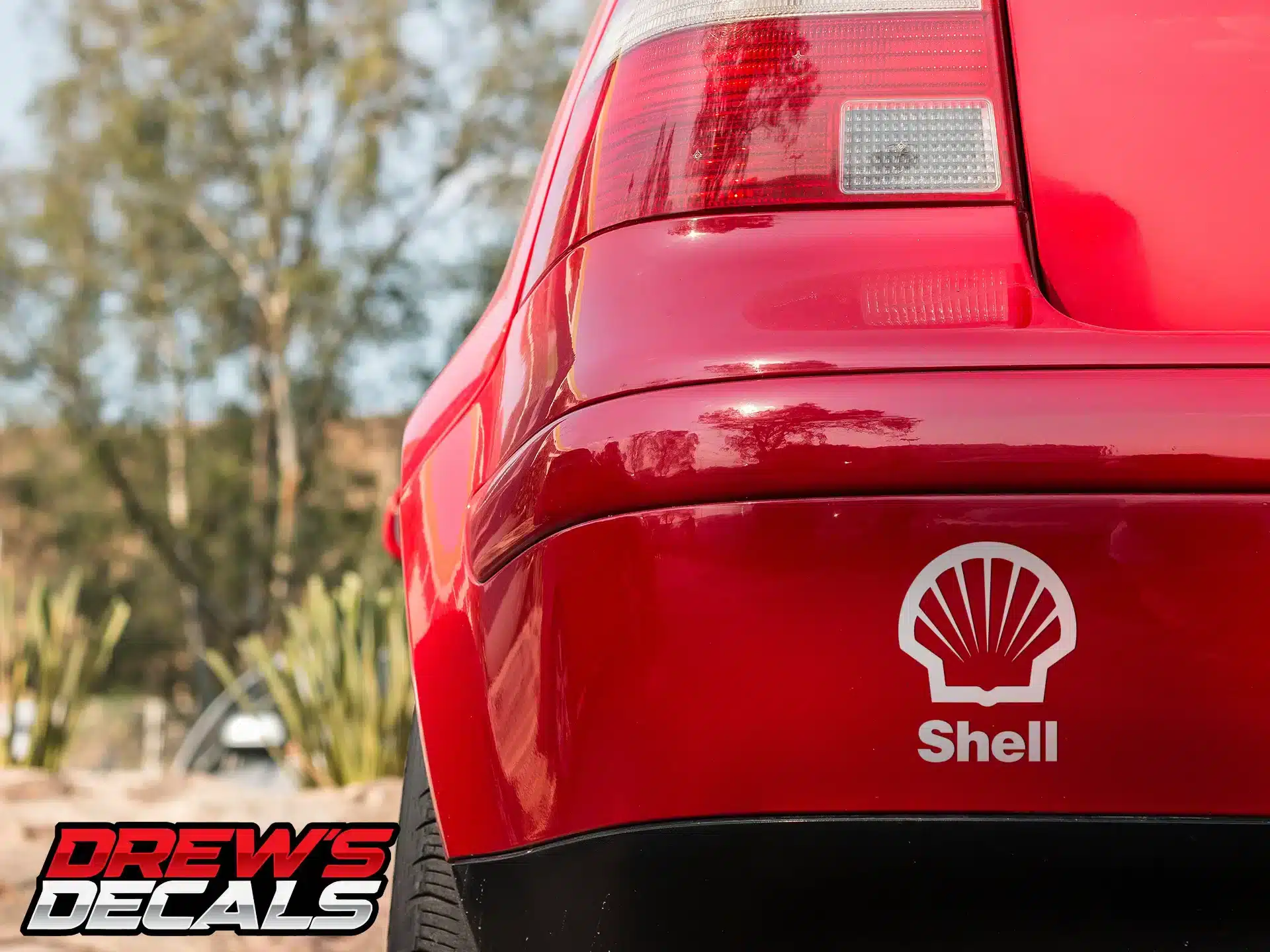 Shell Oil Decal