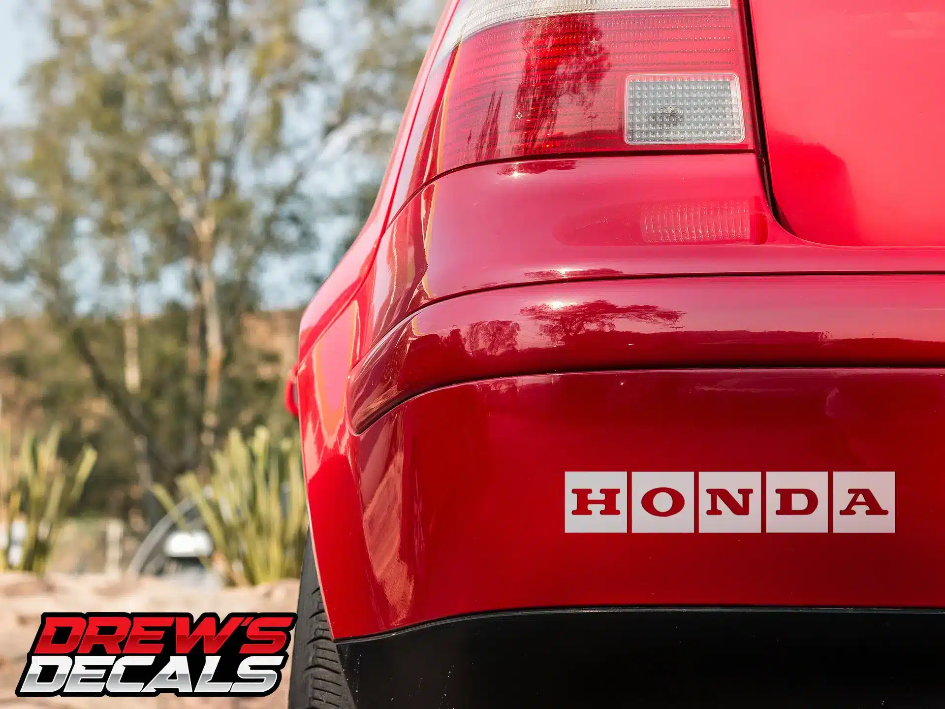 Honda Blocks Decal