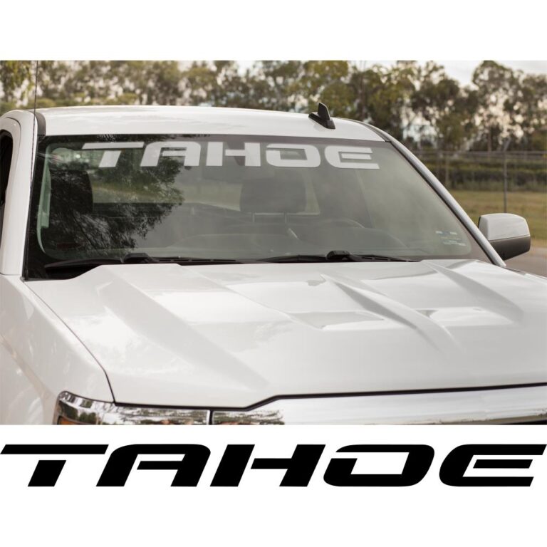 Tahoe Windshield Banner