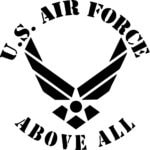 US Air Force Above All Decal