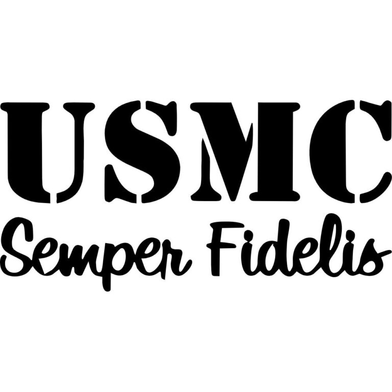 USMC Decal