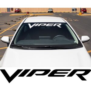 Dodge Viper Windshield Banner