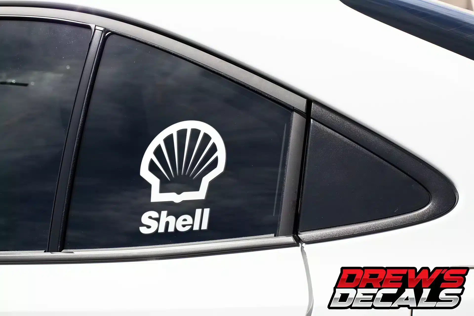 Shell Oil Decal