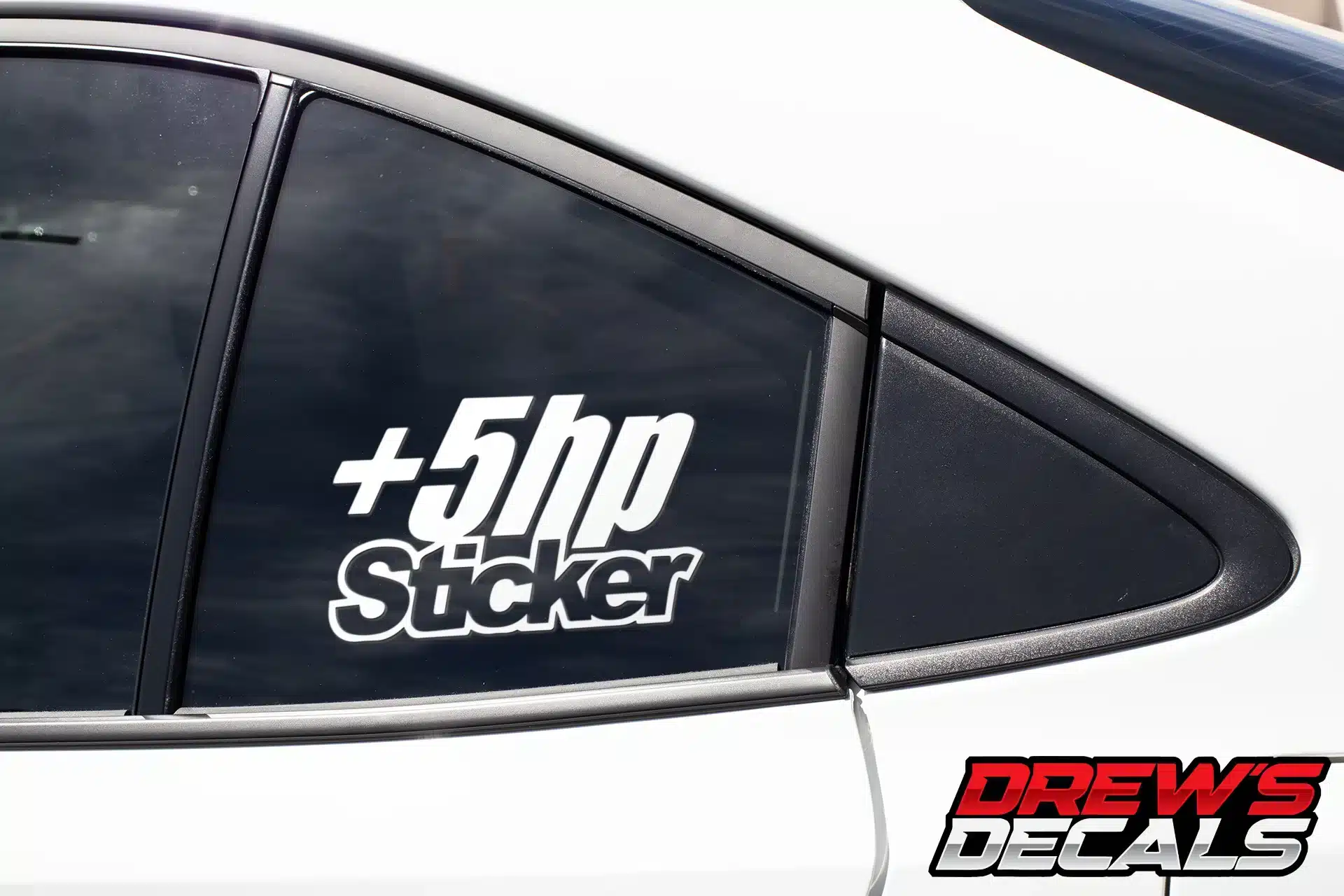 +5 HP Sticker Decal