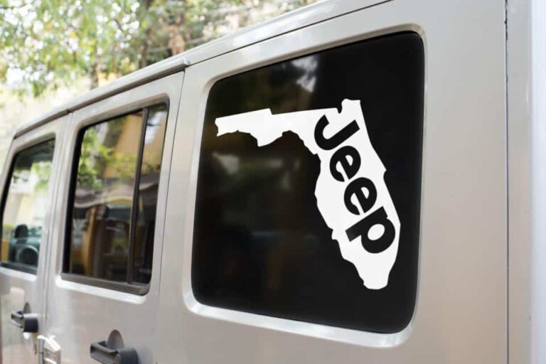 Florida Jeep Decal
