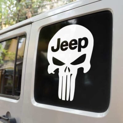 Jeep Punisher Decal Sticker