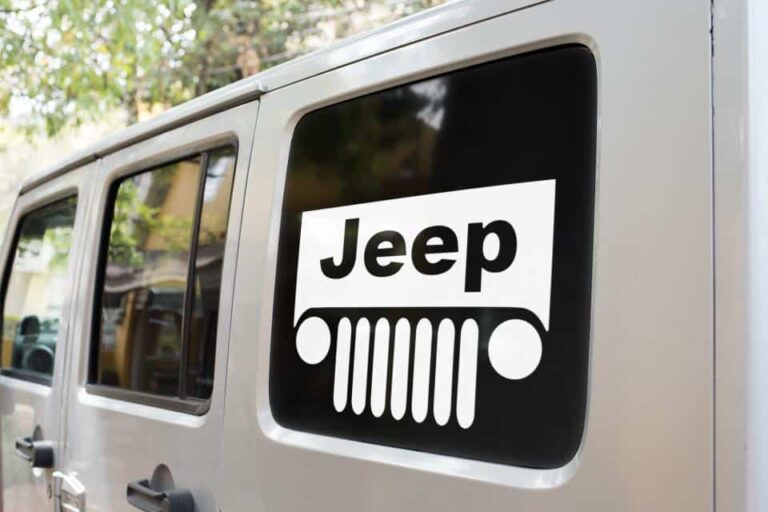 Jeep Grill Decal