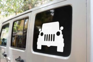 Jeep Silhouette Decal