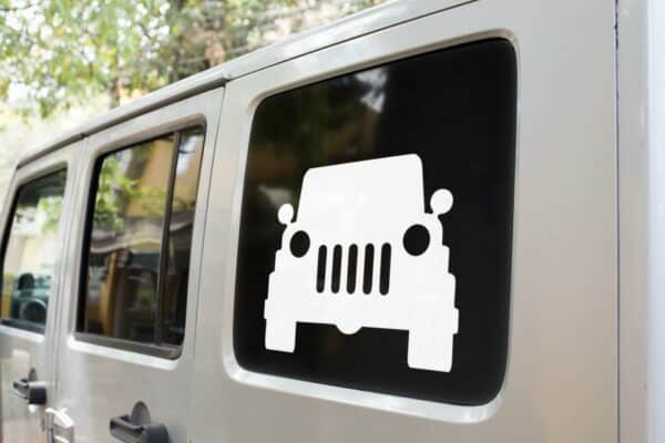 Jeep Silhouette Decal