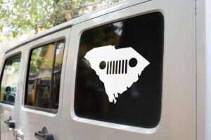 South Carolina Jeep Decal
