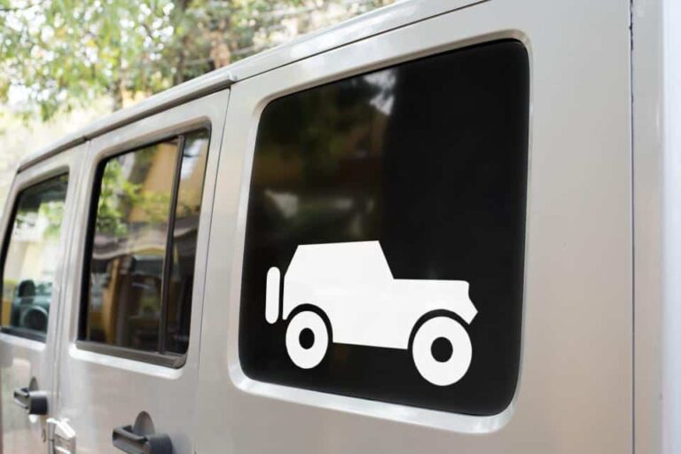 Jeep Silhouette Decal