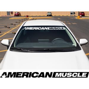 American Muscle Windshield Banner
