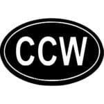 CCW Decal