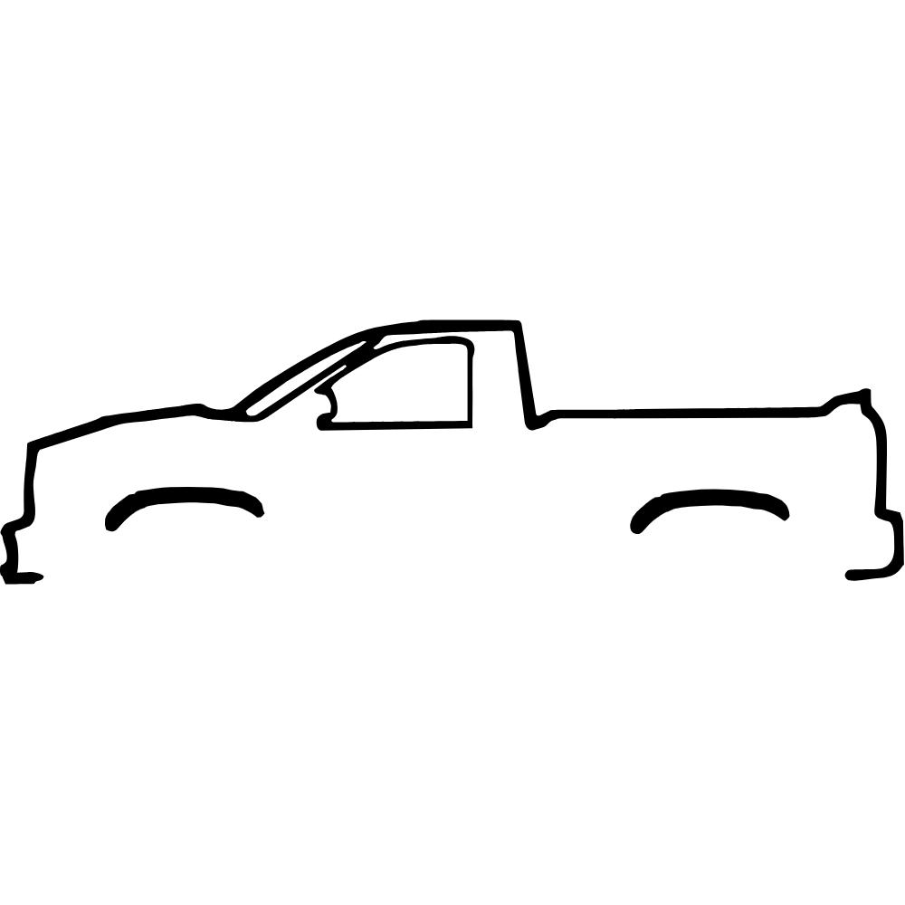 Dodge Ram Silhouette Decal