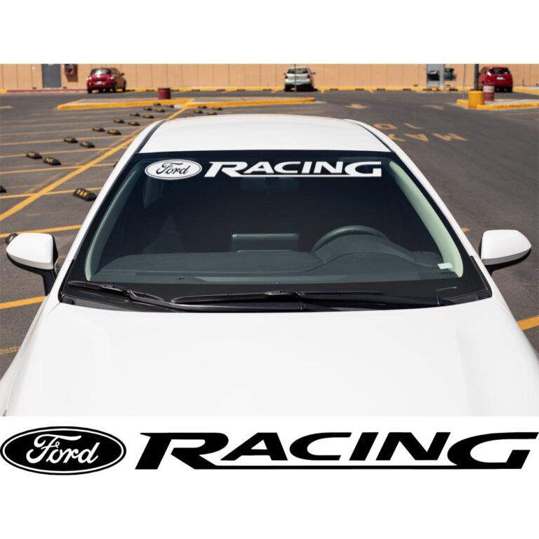 Ford Racing Windshield Banner