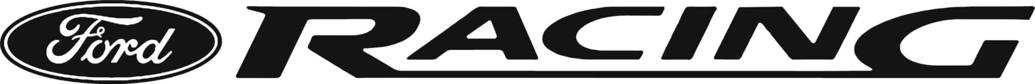 Ford Racing Windshield Banner