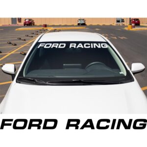 Ford Racing Windshield Banner