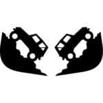 Jeep OEM Windshield Decals