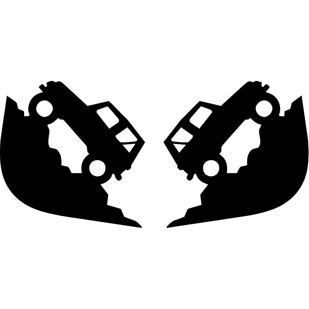 Jeep OEM Windshield Decals